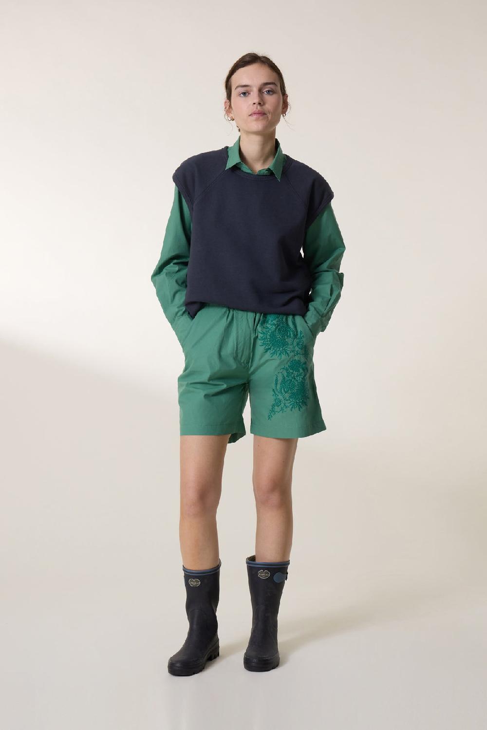 Leon & Harper Short Quiwi Brd Grass