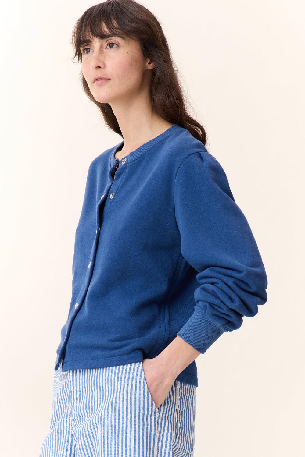 Leon & Harper Sweat Sensas PLN Navy