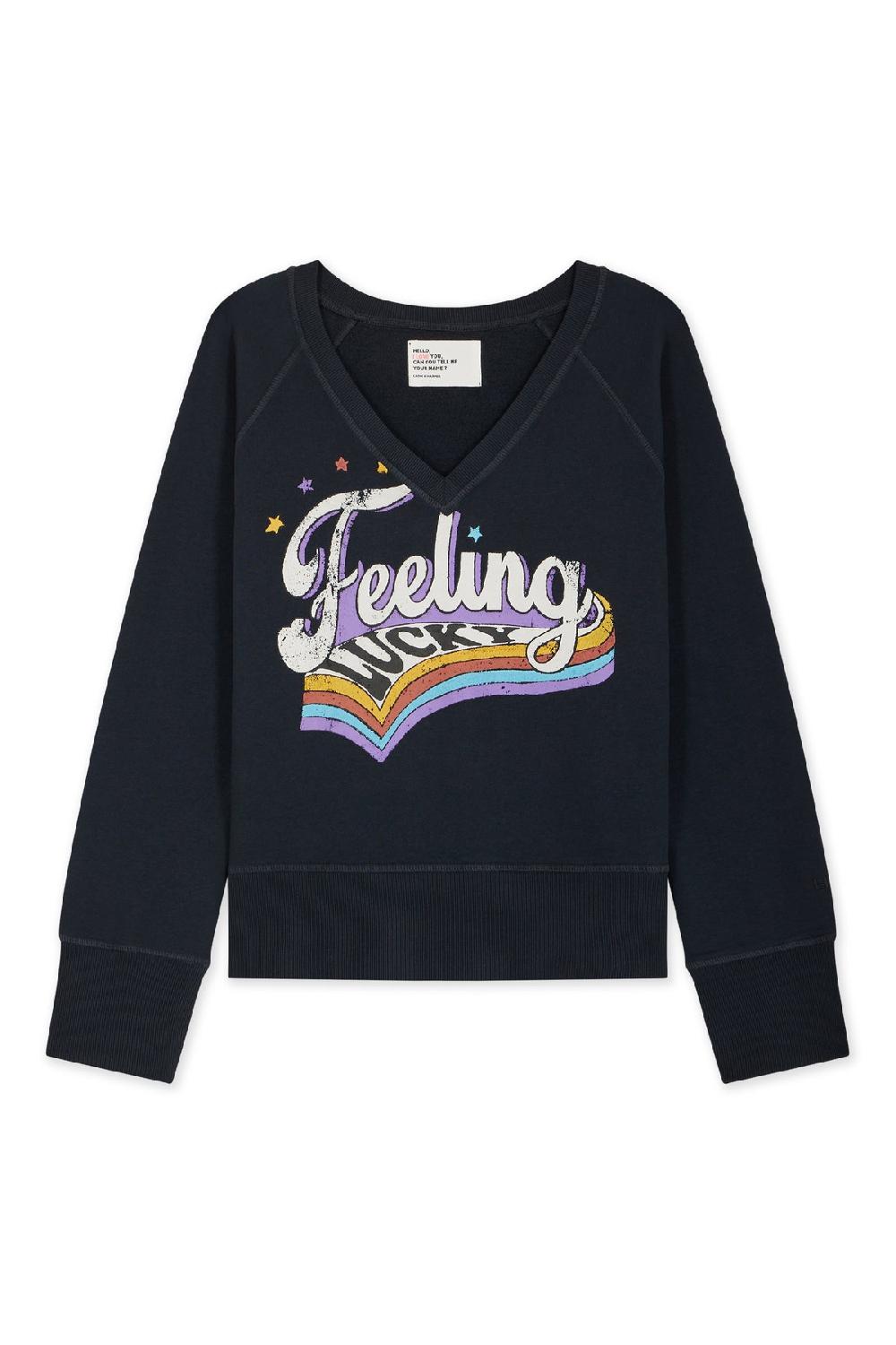 Leon & Harper Sweat Shavi Lucky Carbone