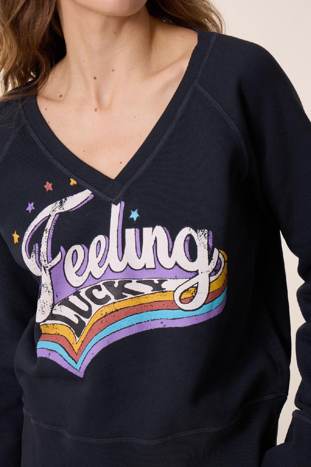 leon & harper Sweat Shavi Lucky Carbone