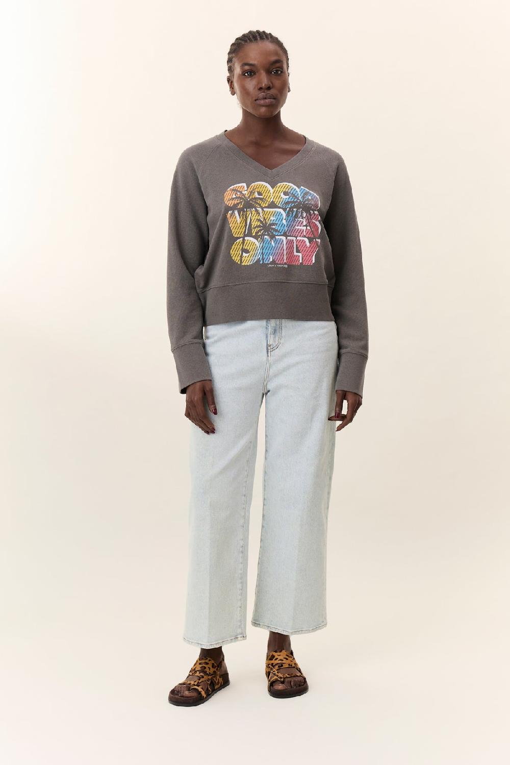 Leon & Harper Sweat Shavi Only Carbone