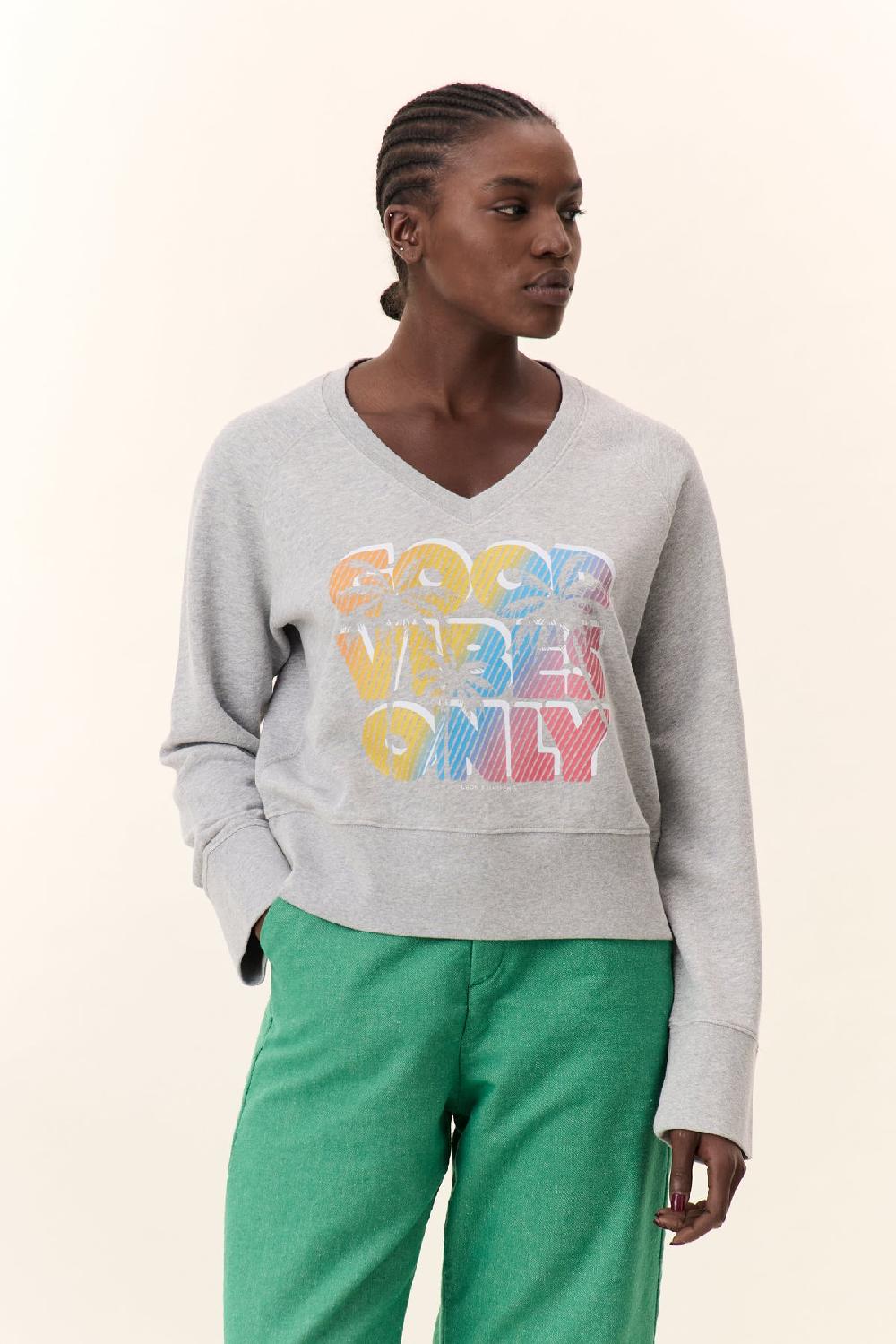 Leon & Harper Sweat Shavi Only Grey