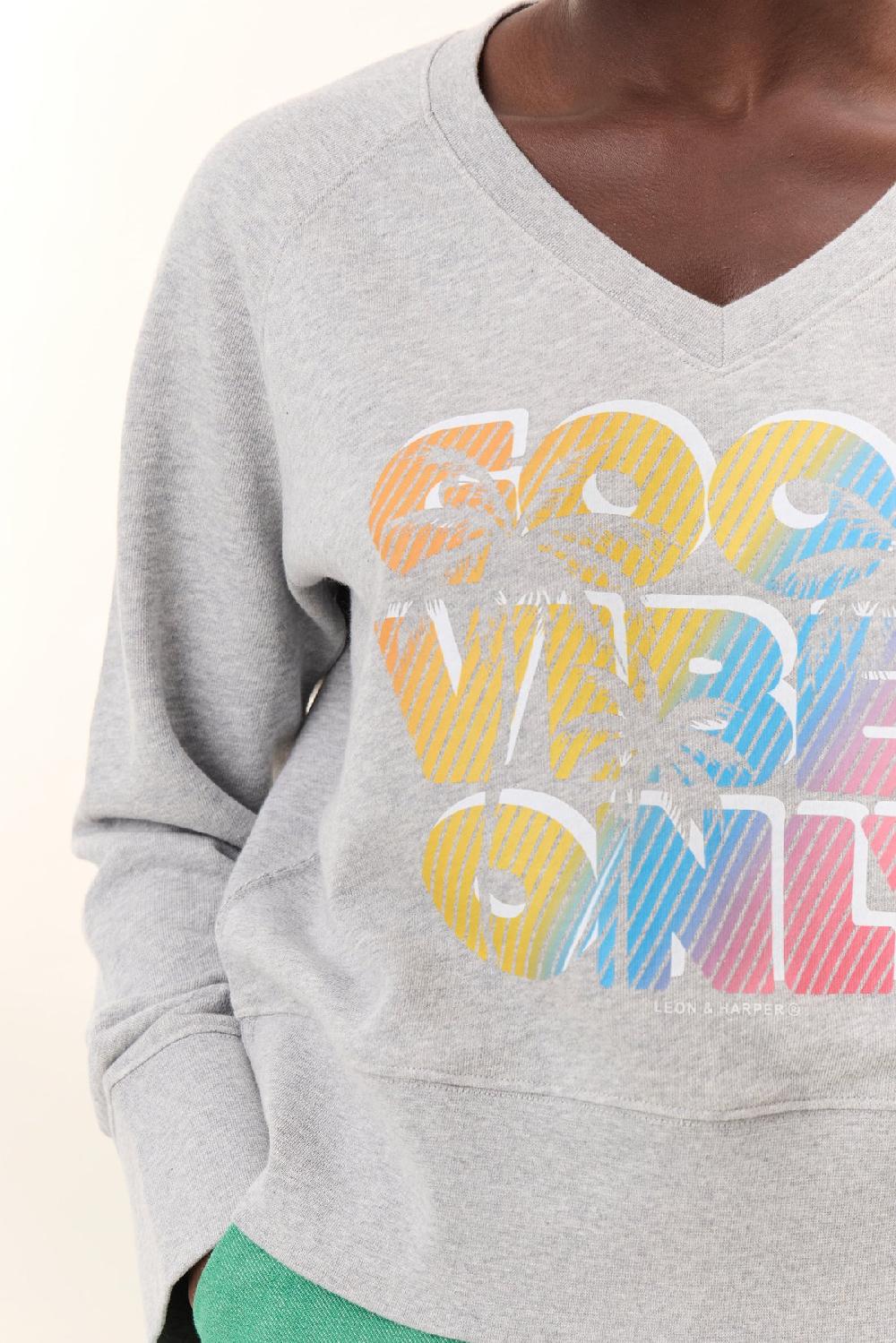 Leon & Harper Sweat Shavi Only Grey