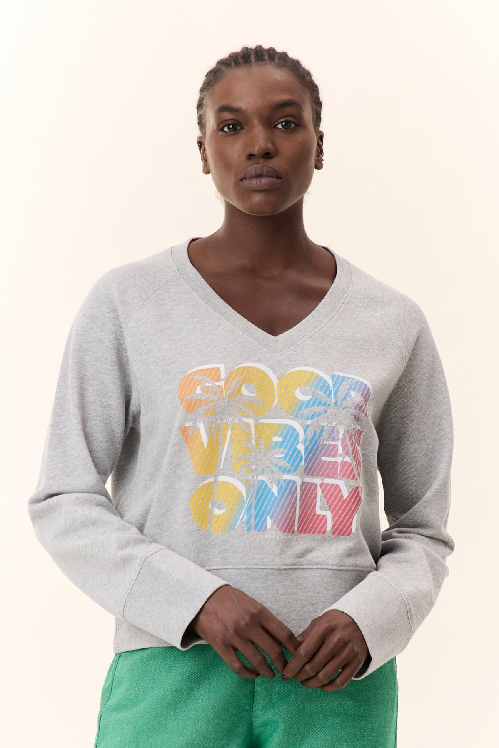 leon & harper Sweat Shavi Only Grey