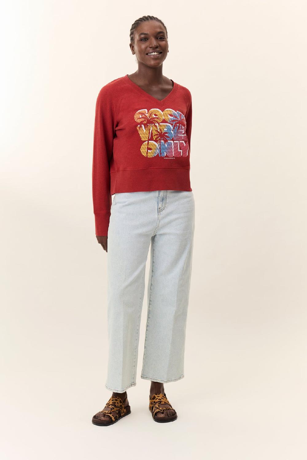 Leon & Harper Sweat Shavi Only Tomato