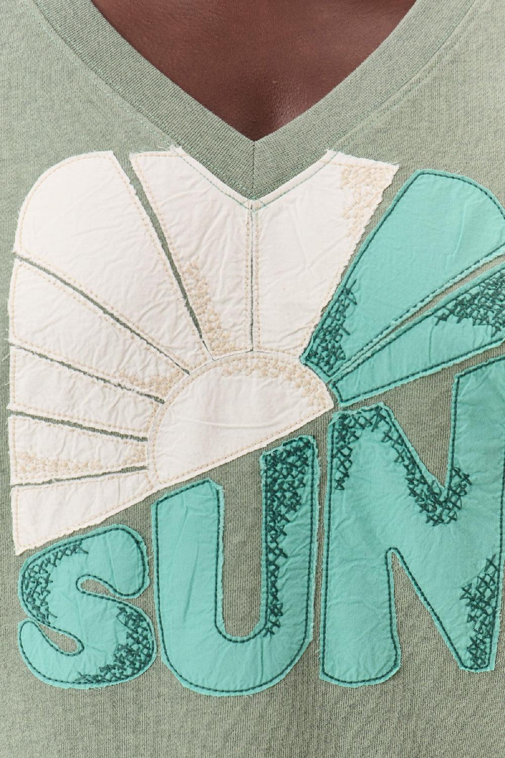 Leon & Harper Sweat Shavi Sun Green