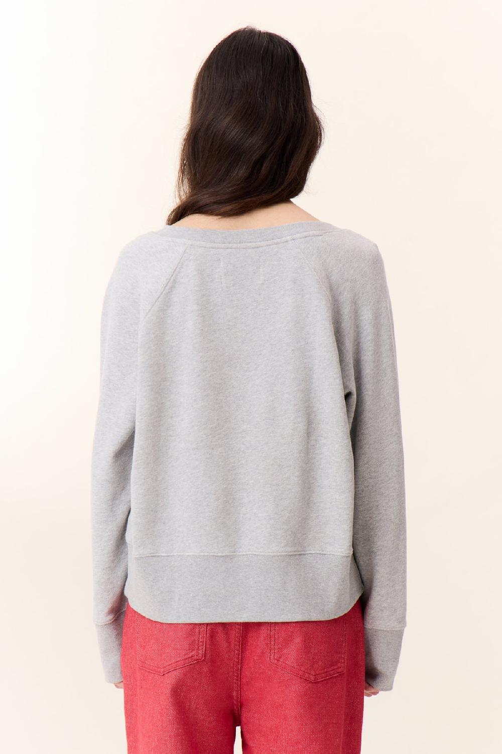 Leon & Harper Sweat Shavi Sun Grey