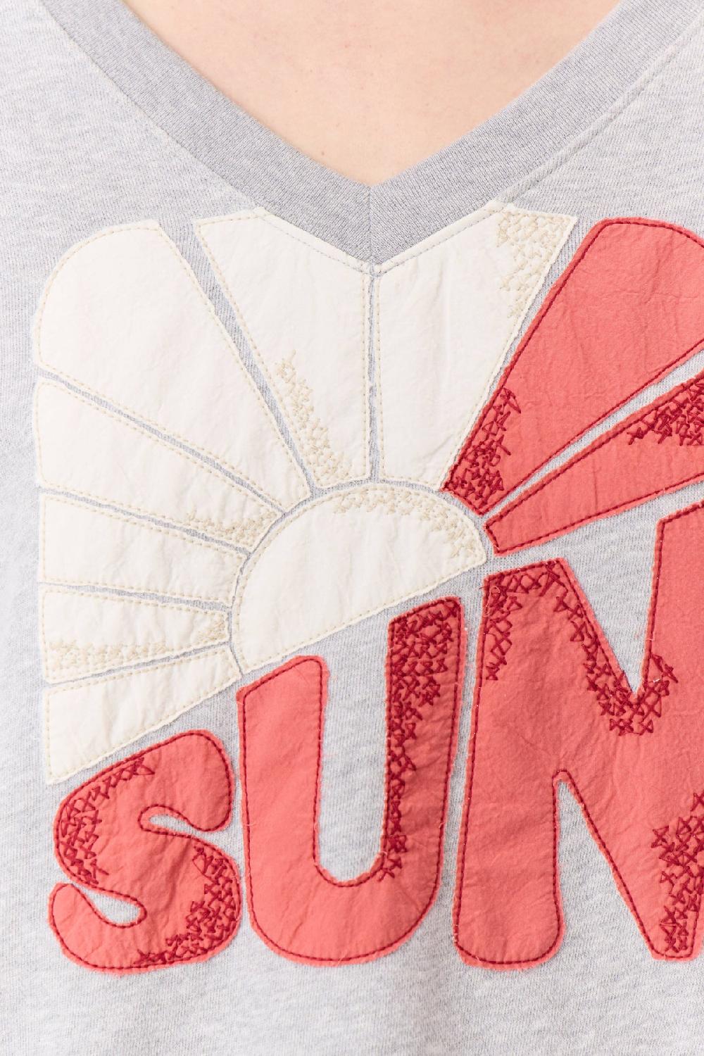 Leon & Harper Sweat Shavi Sun Grey