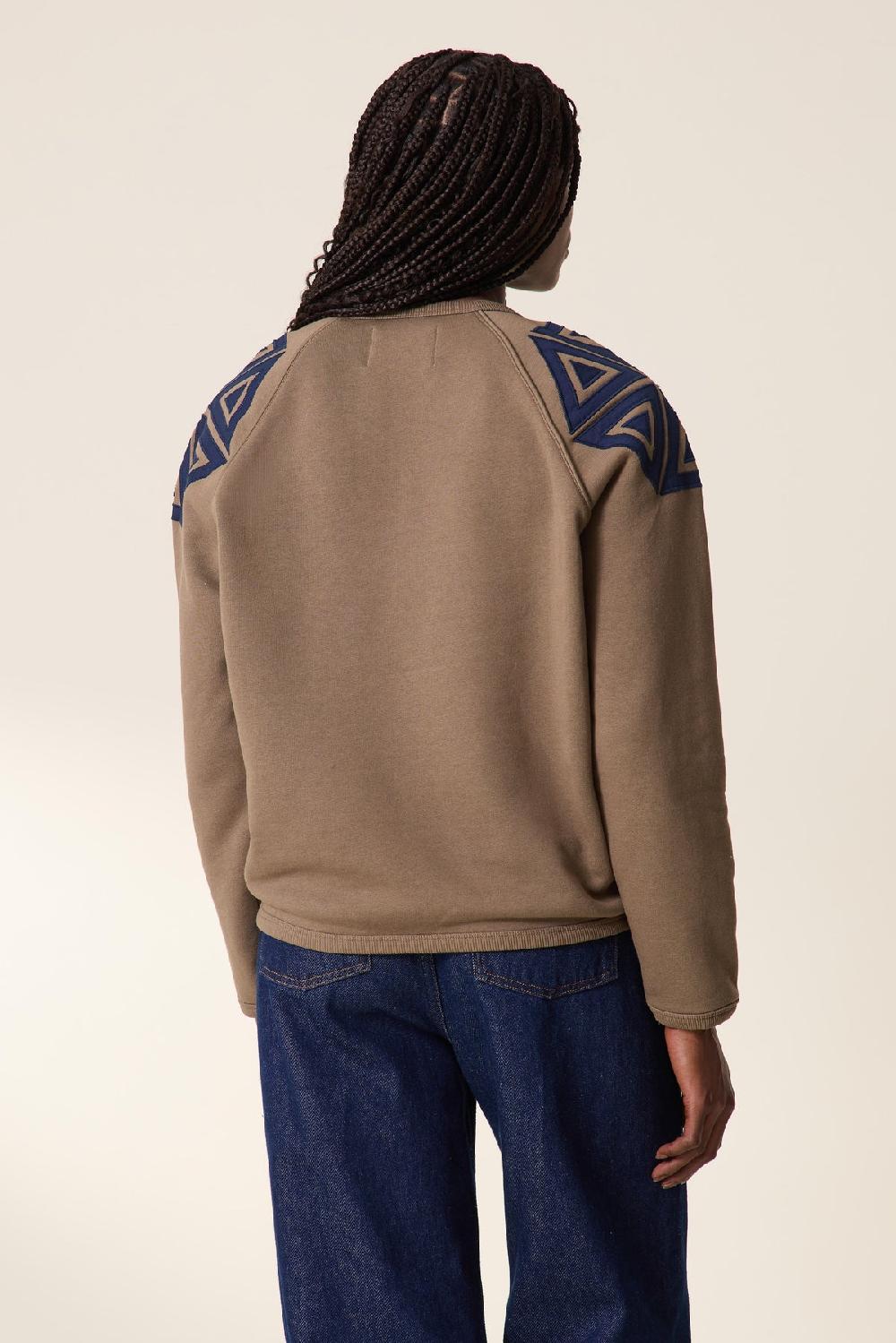 Leon & Harper Sweat Shine Triangle Sage