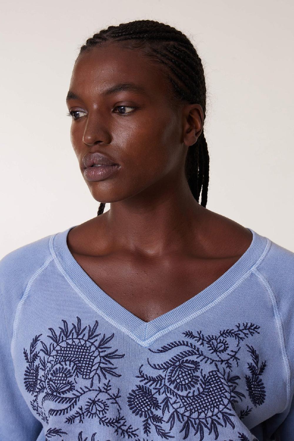 Leon & Harper Sweat Shiva Brd Lavender