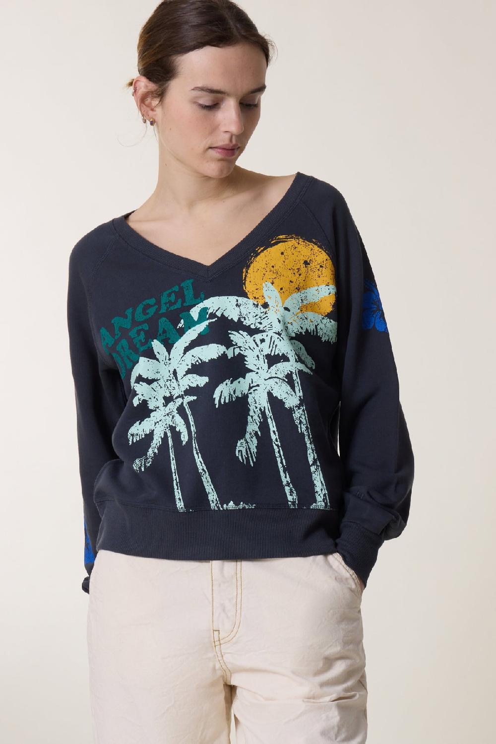 Leon & Harper Sweat Shiva Dream Carbone