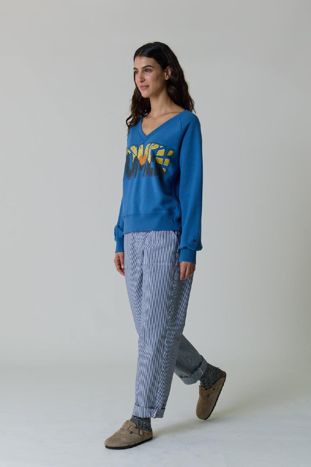 Leon & Harper Sweat Shiva Women Sea