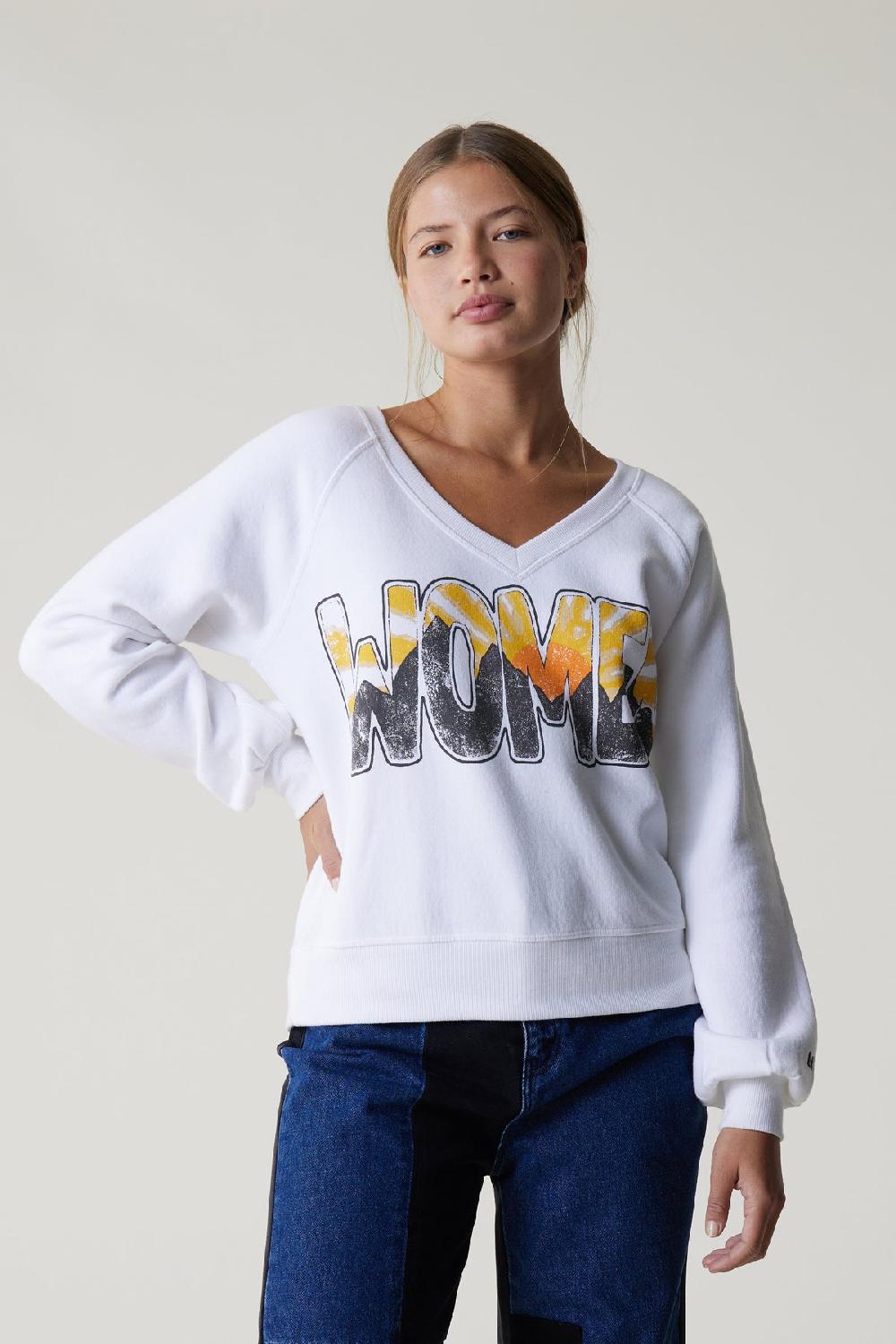 Leon & Harper Sweat Shiva Women White