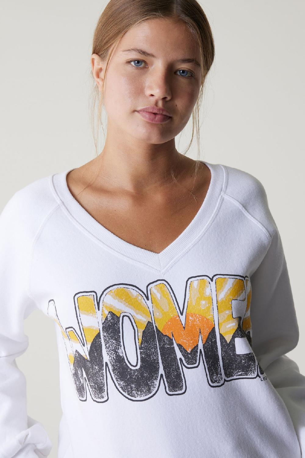 Leon & Harper Sweat Shiva Women White