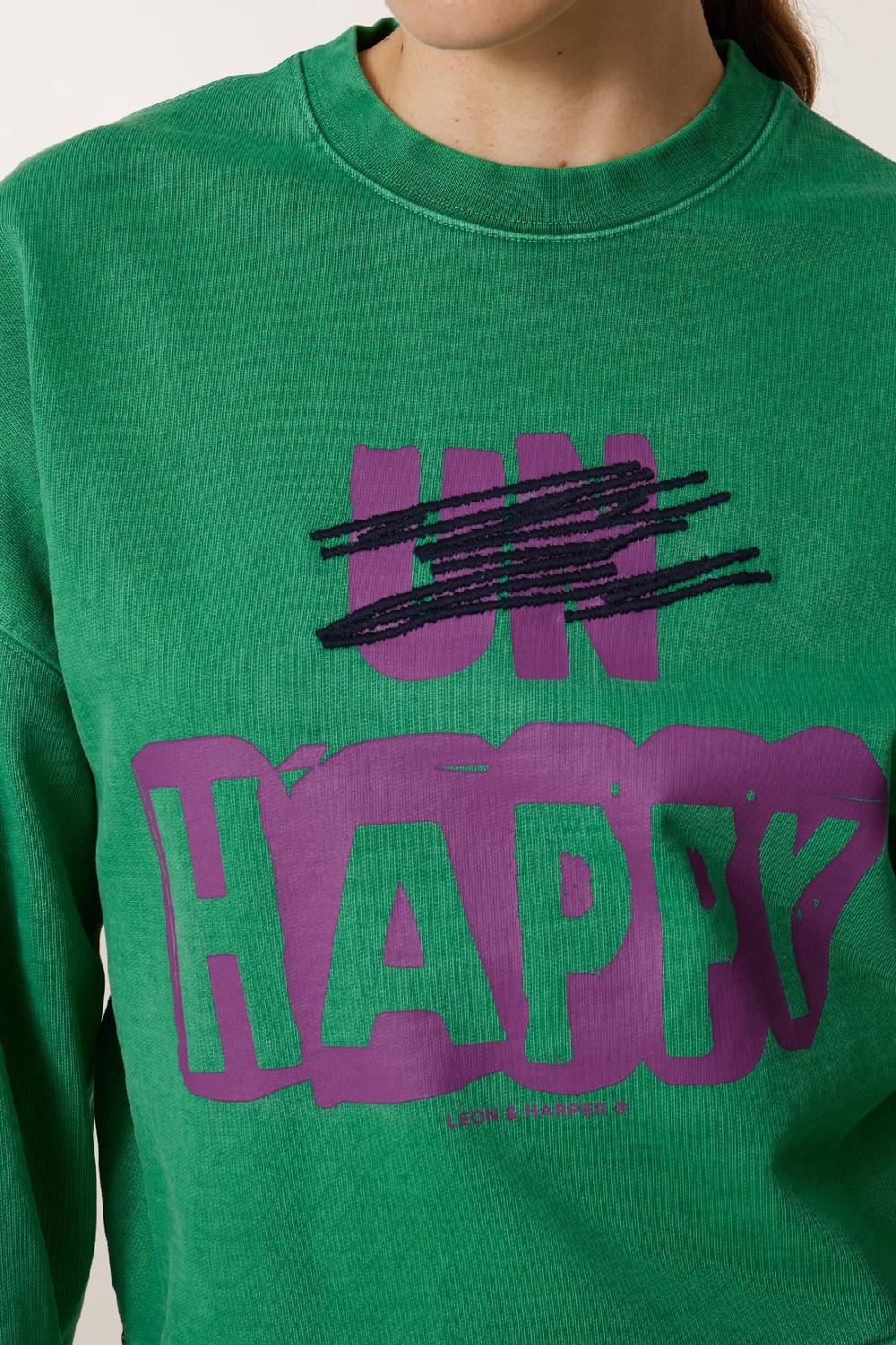 Leon & Harper Sweat Siena Un Green