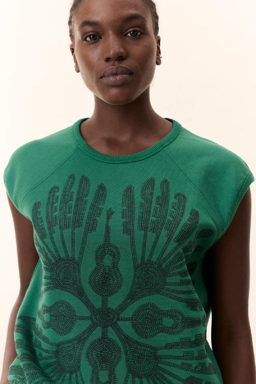 Leon & Harper Sweat Sirop Guitar Green