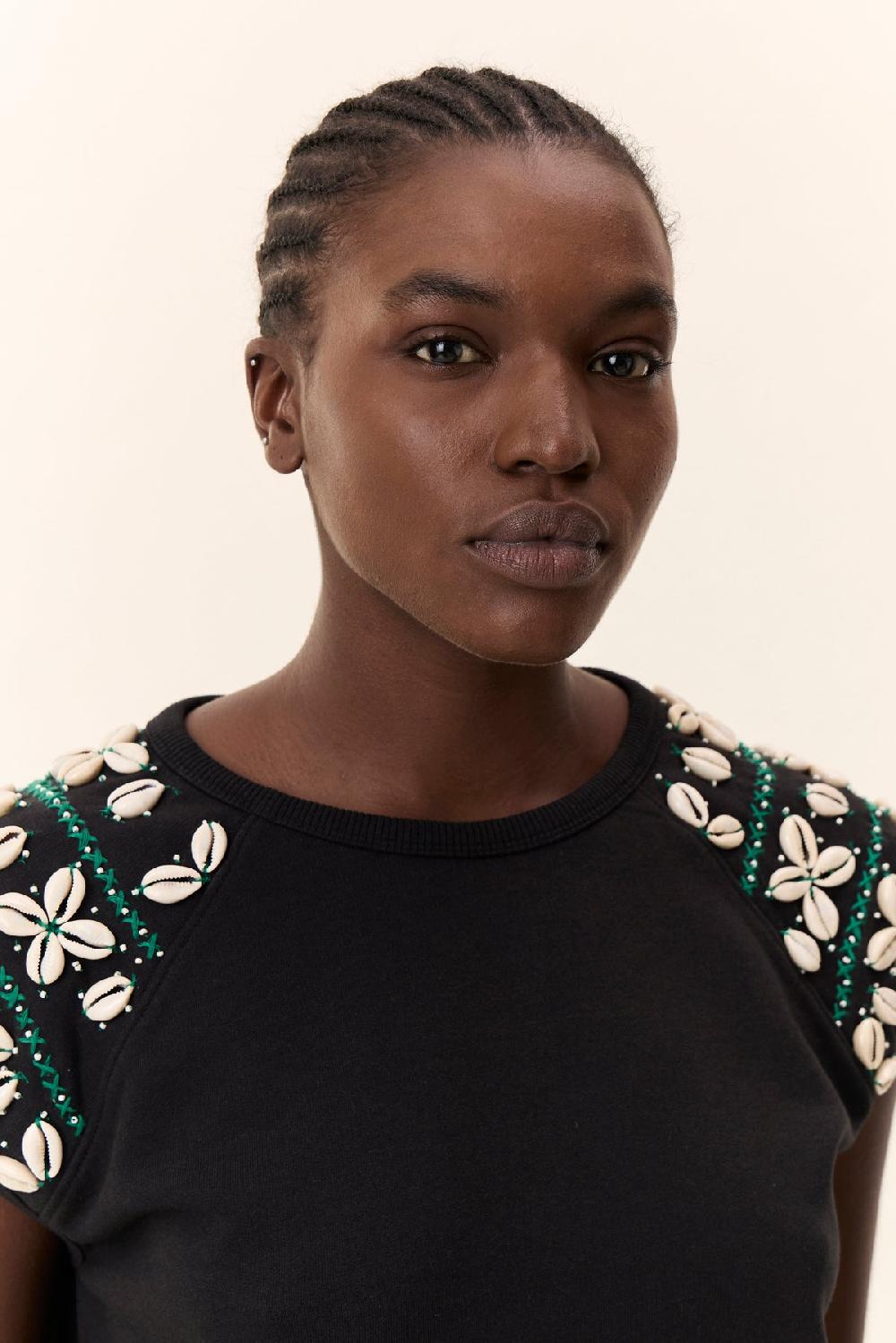 Leon & Harper Sweat Sirop Shell Carbone