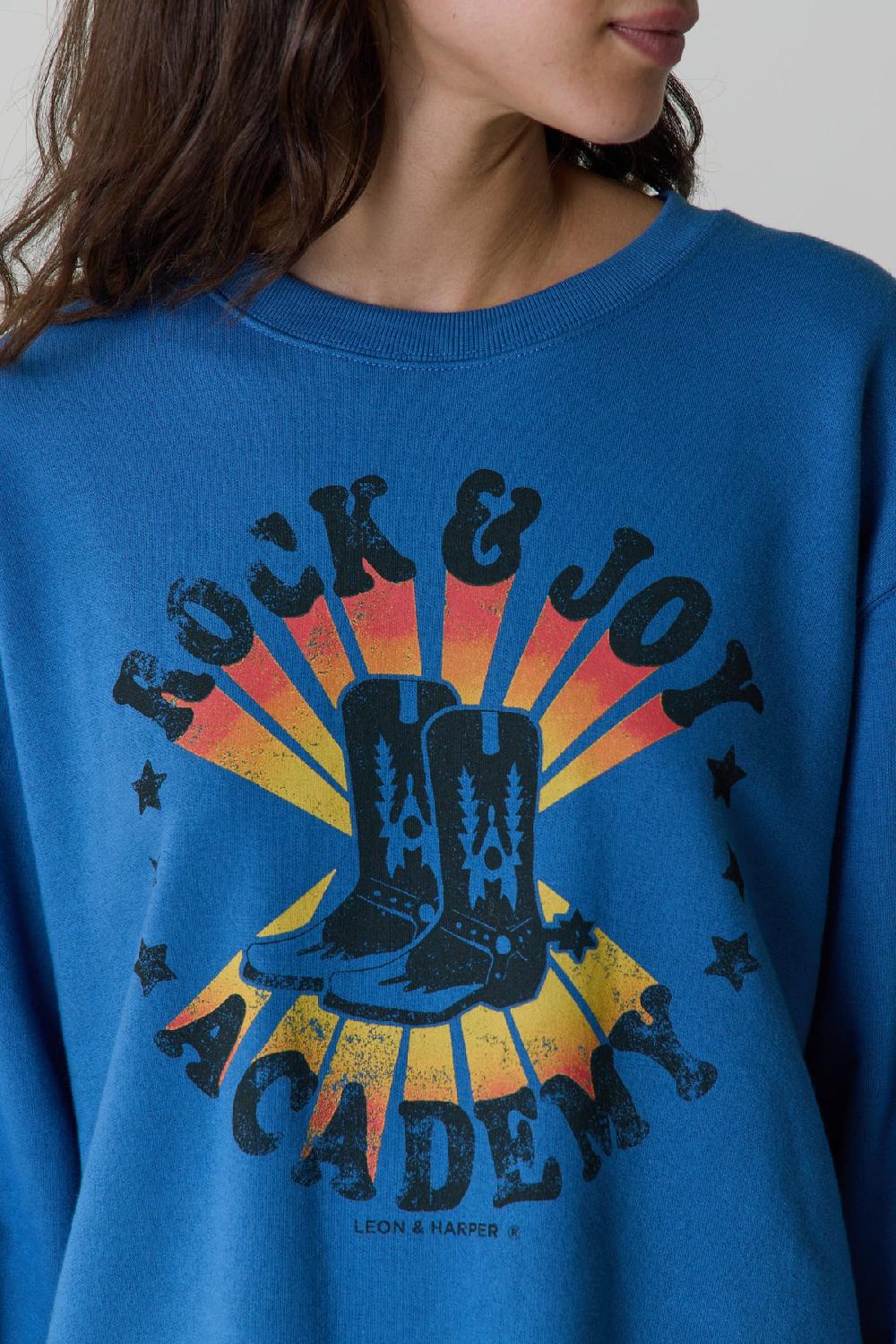 Leon & Harper Sweat Sortie Aca Sea