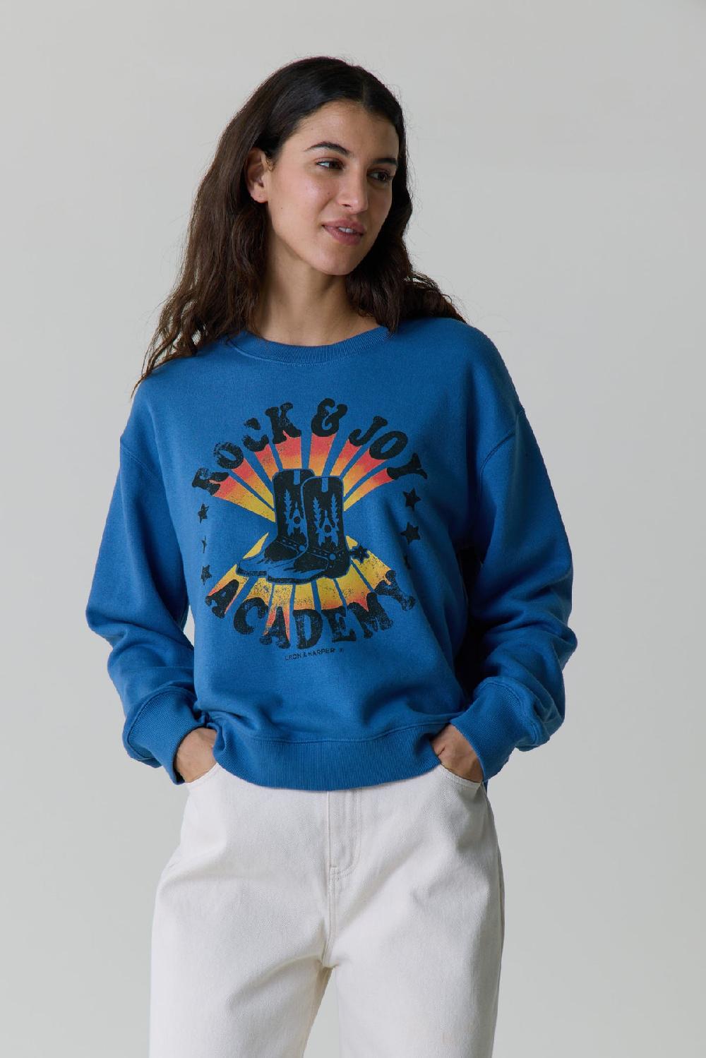 Leon & Harper Sweat Sortie Aca Sea