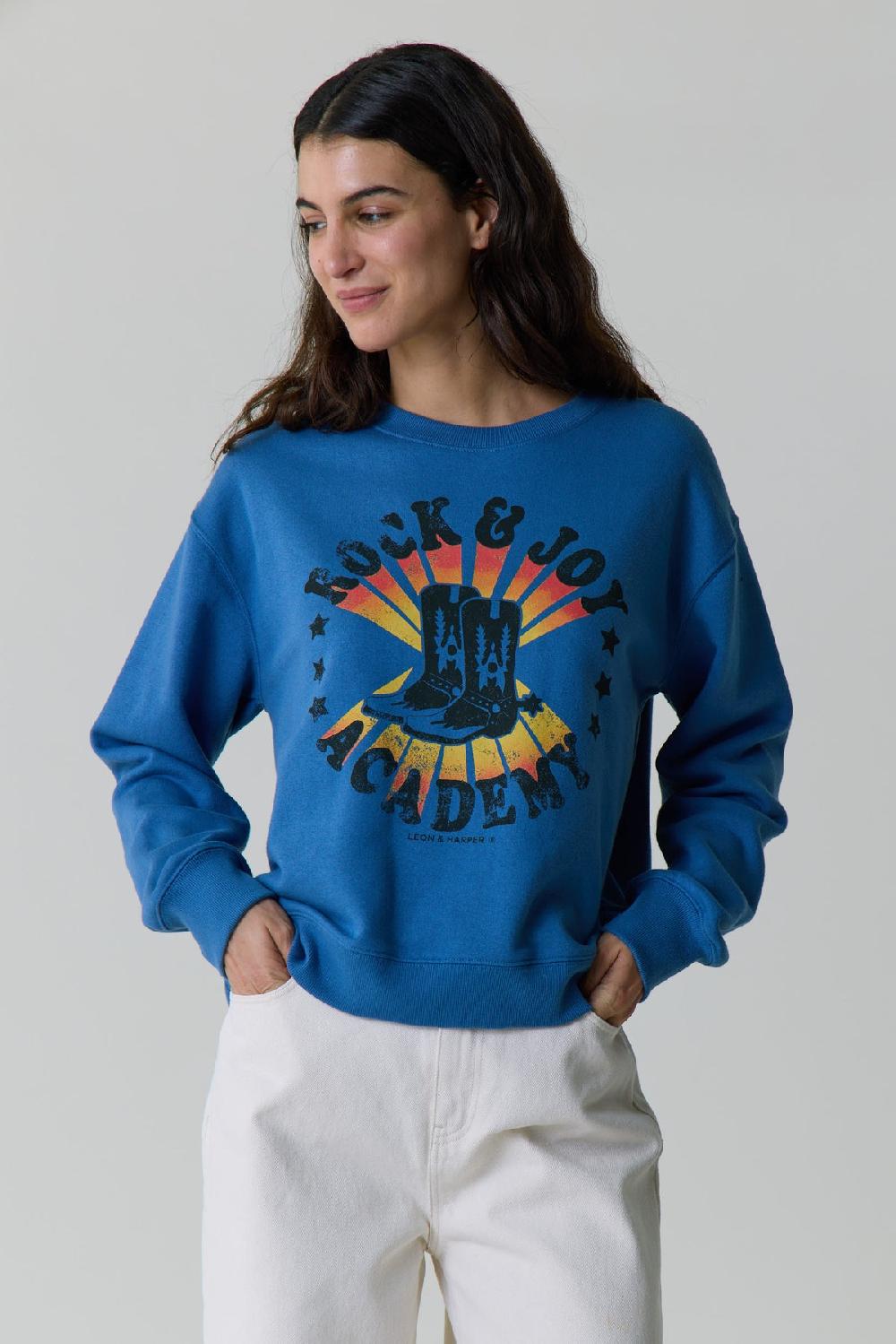 leon & harper Sweat Sortie Aca Sea