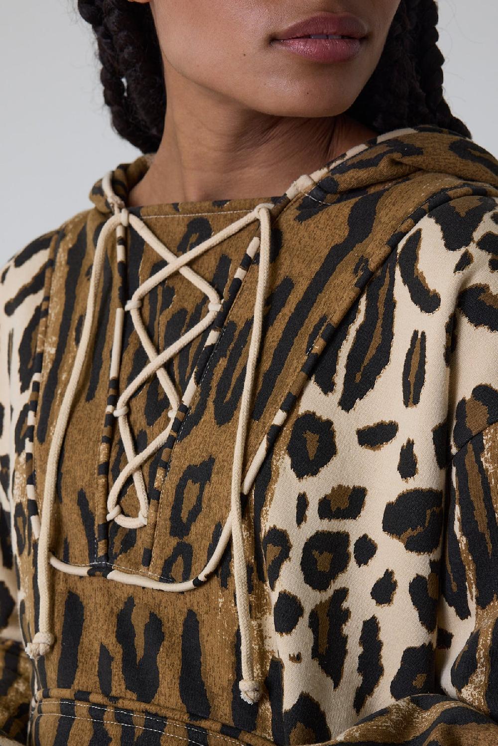 Leon & Harper Sweat Stran Safari Beige