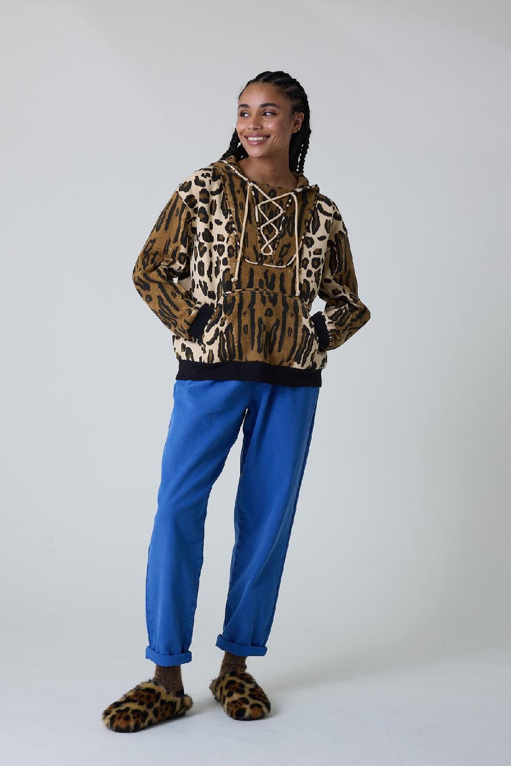 Leon & Harper Sweat Stran Safari Beige