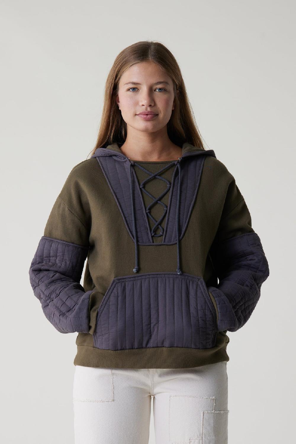 Leon & Harper Sweat Strong Mix Olive