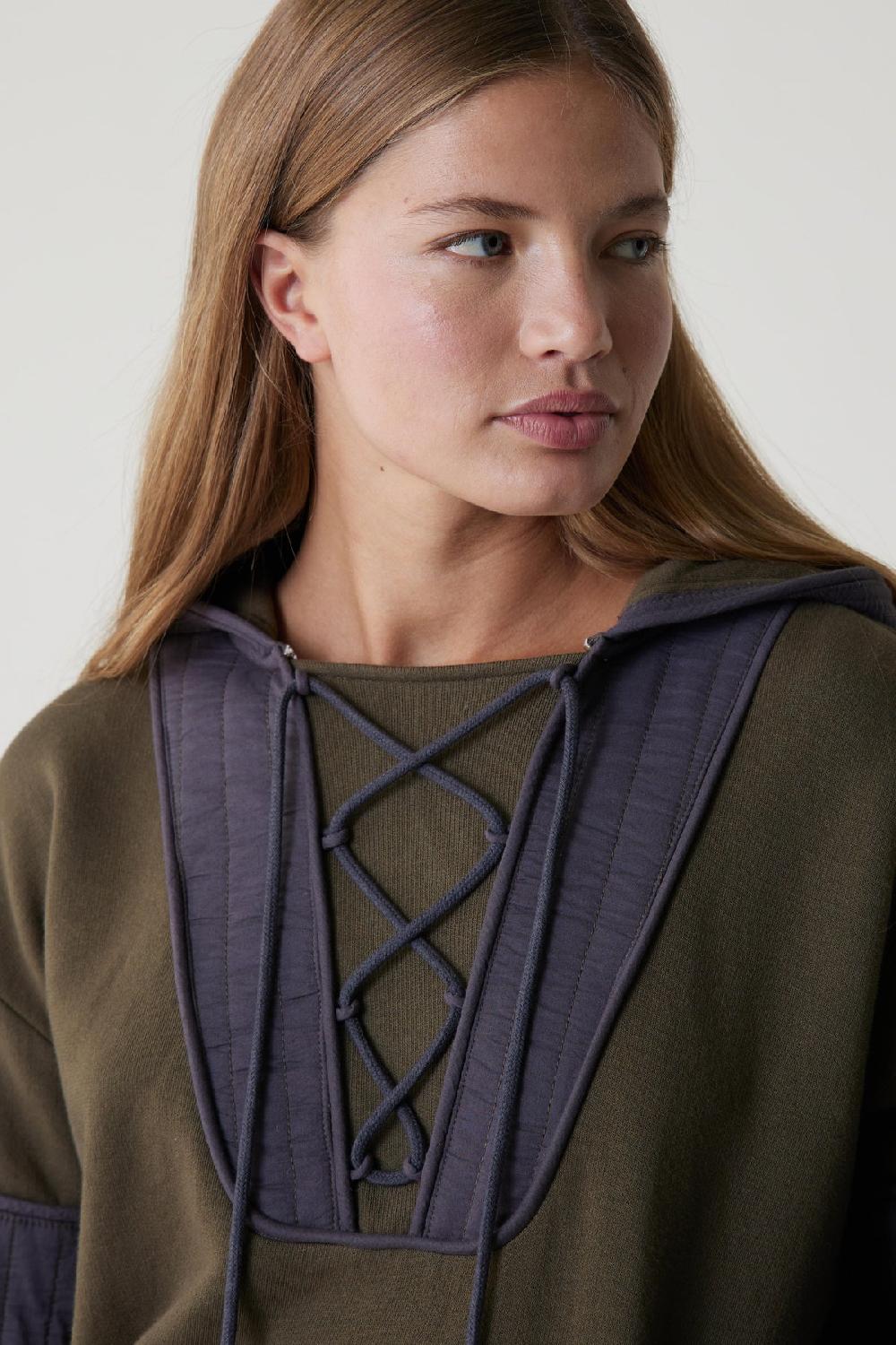 Leon & Harper Sweat Strong Mix Olive