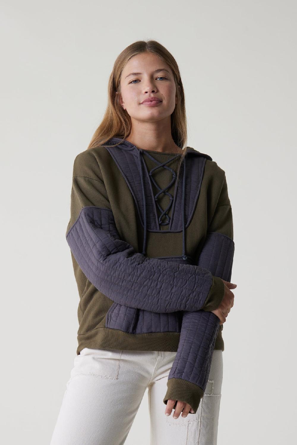 Leon & Harper Sweat Strong Mix Olive