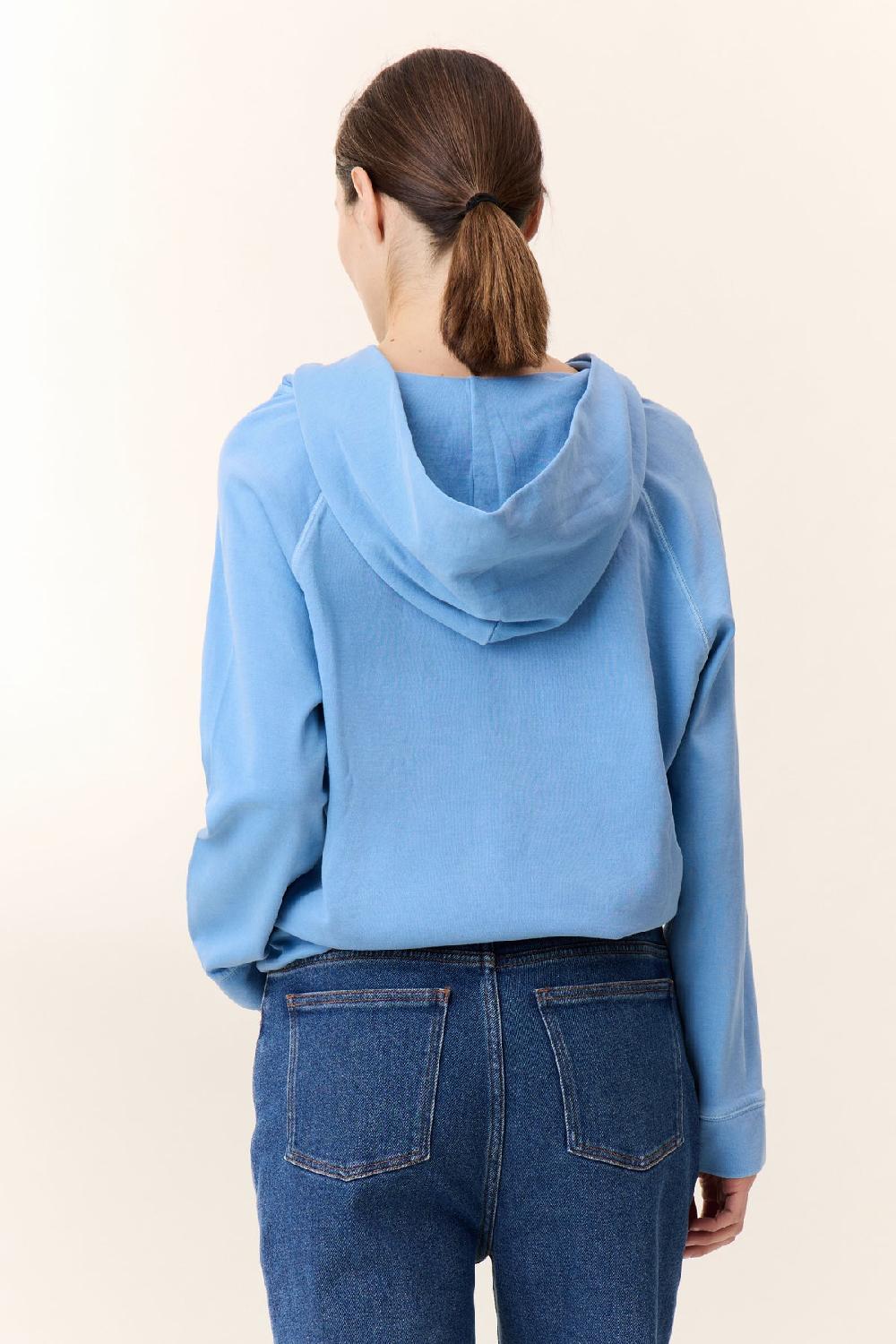 Leon & Harper Sweat Suki Plain Blue