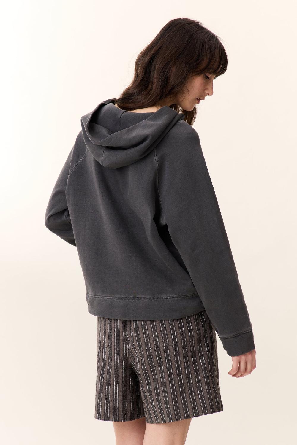 Leon & Harper Sweat Suki Plain Carbone