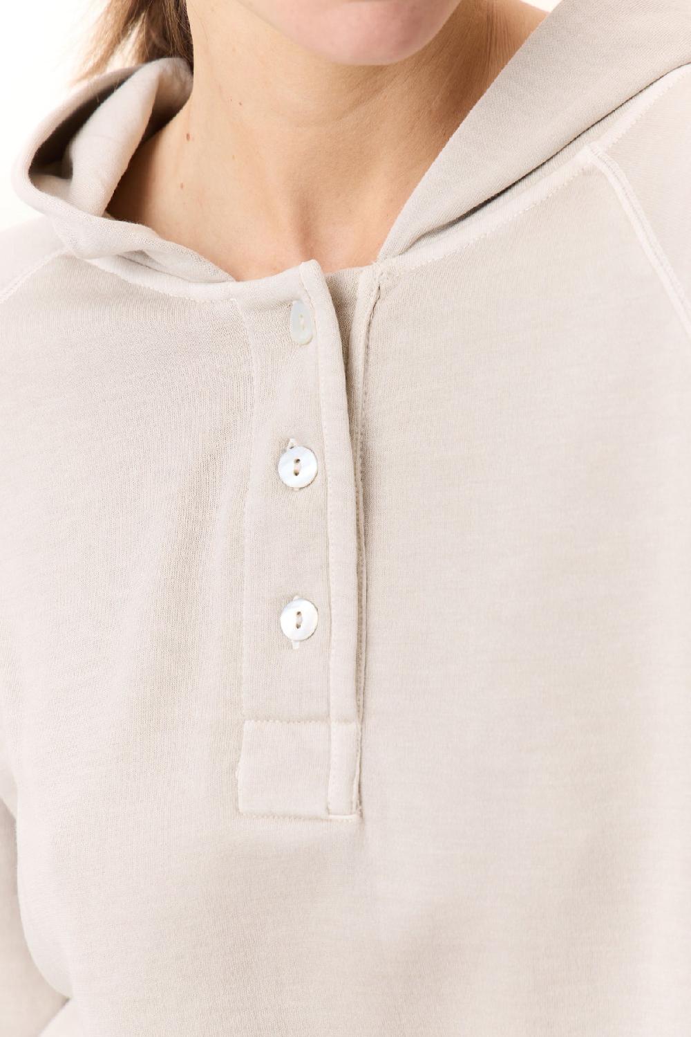 Leon & Harper Sweat Suki Plain Stone