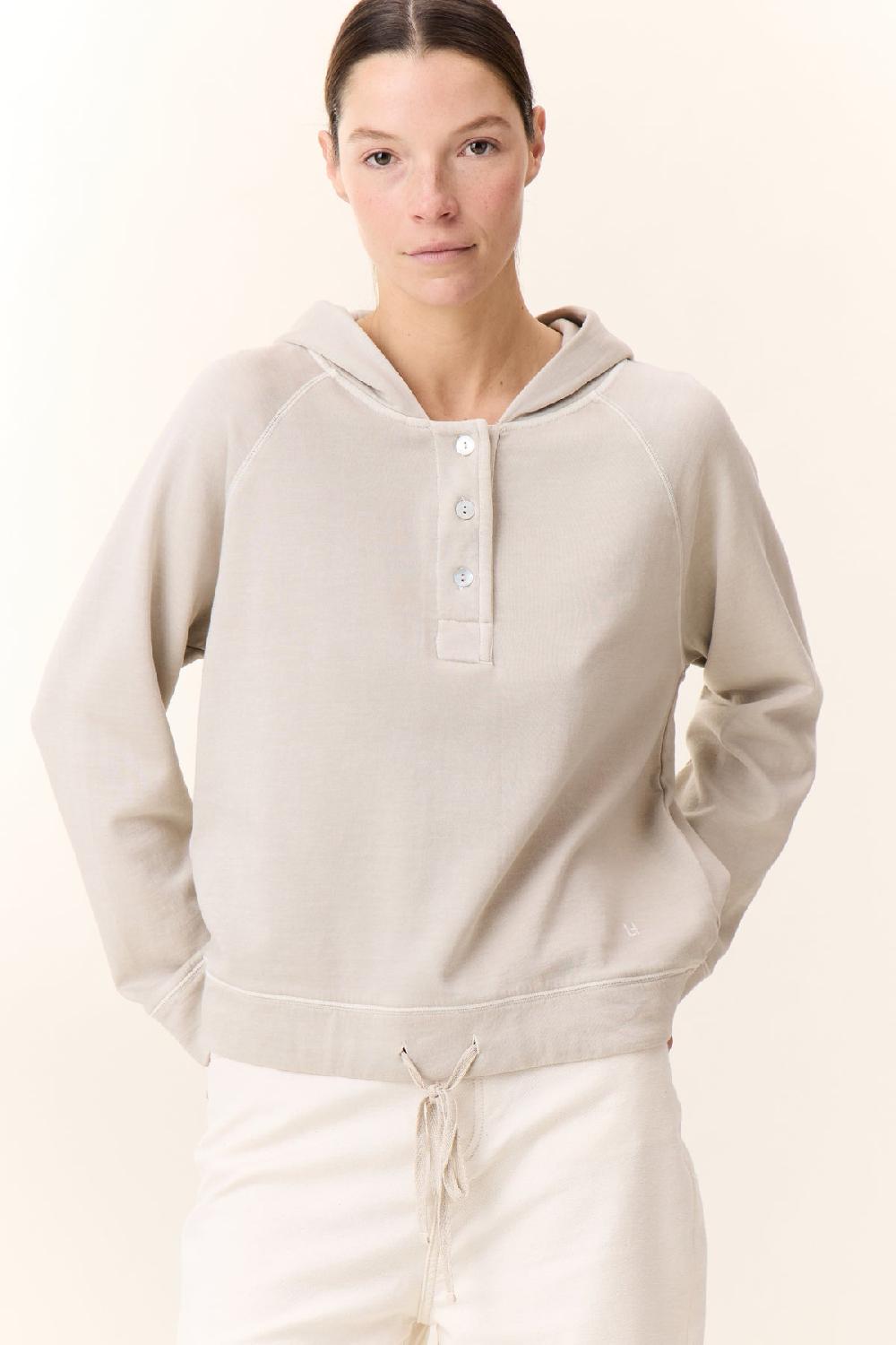 Leon & Harper Sweat Suki Plain Stone
