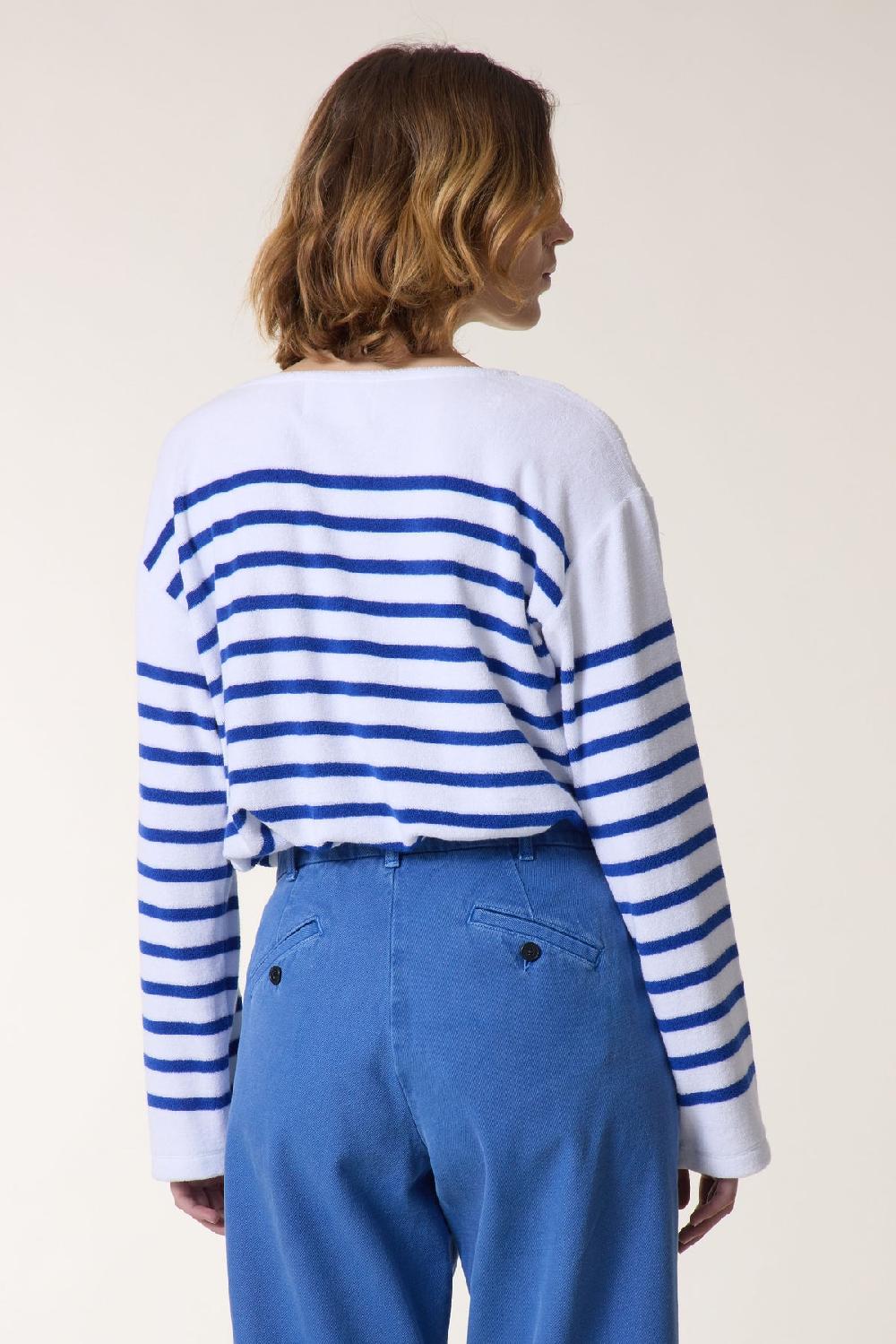 Leon & Harper Sweat Thilla Sailor Blue