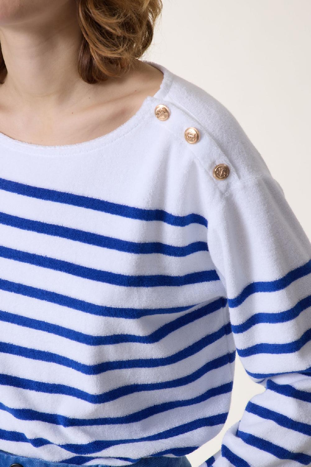 Leon & Harper Sweat Thilla Sailor Blue