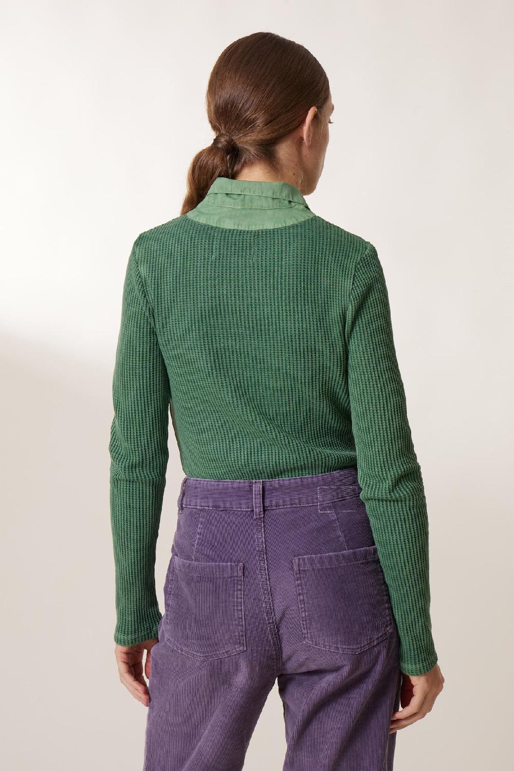 Leon & Harper T Shirt Tabia PLN Green