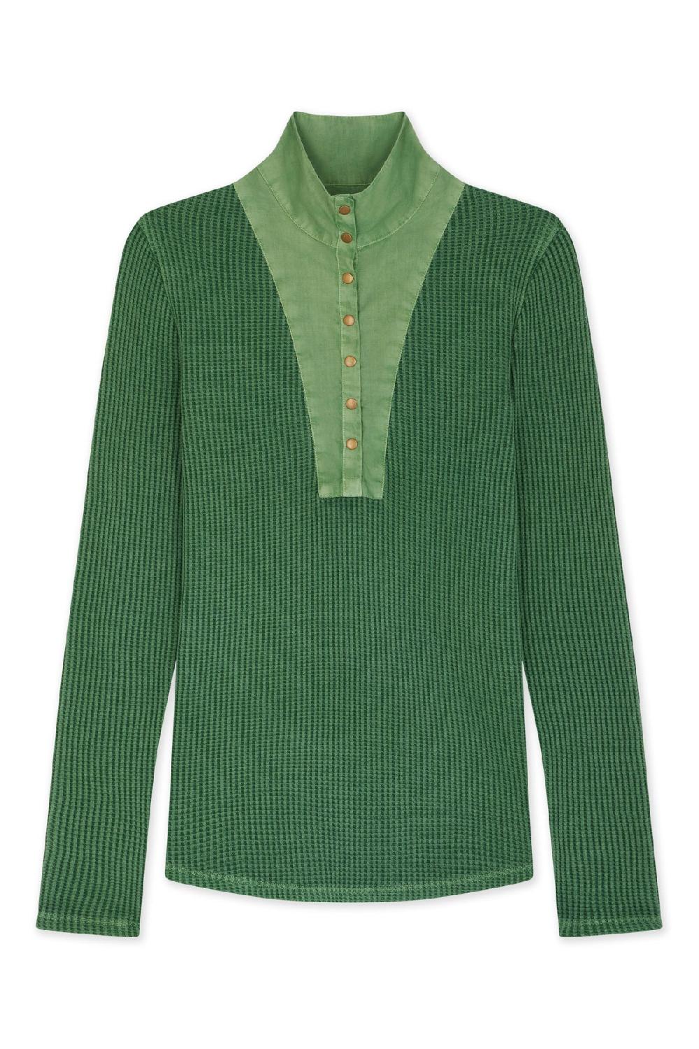 Leon & Harper T Shirt Tabia PLN Green