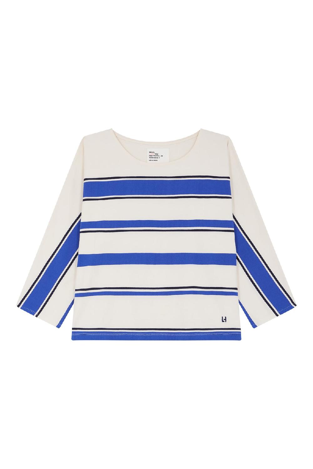 Leon & Harper T Shirt Tigy Sea Blue