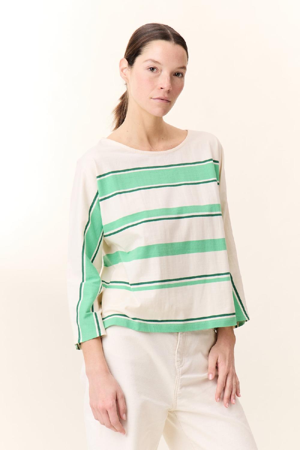 Leon & Harper T Shirt Tigy Sea Green