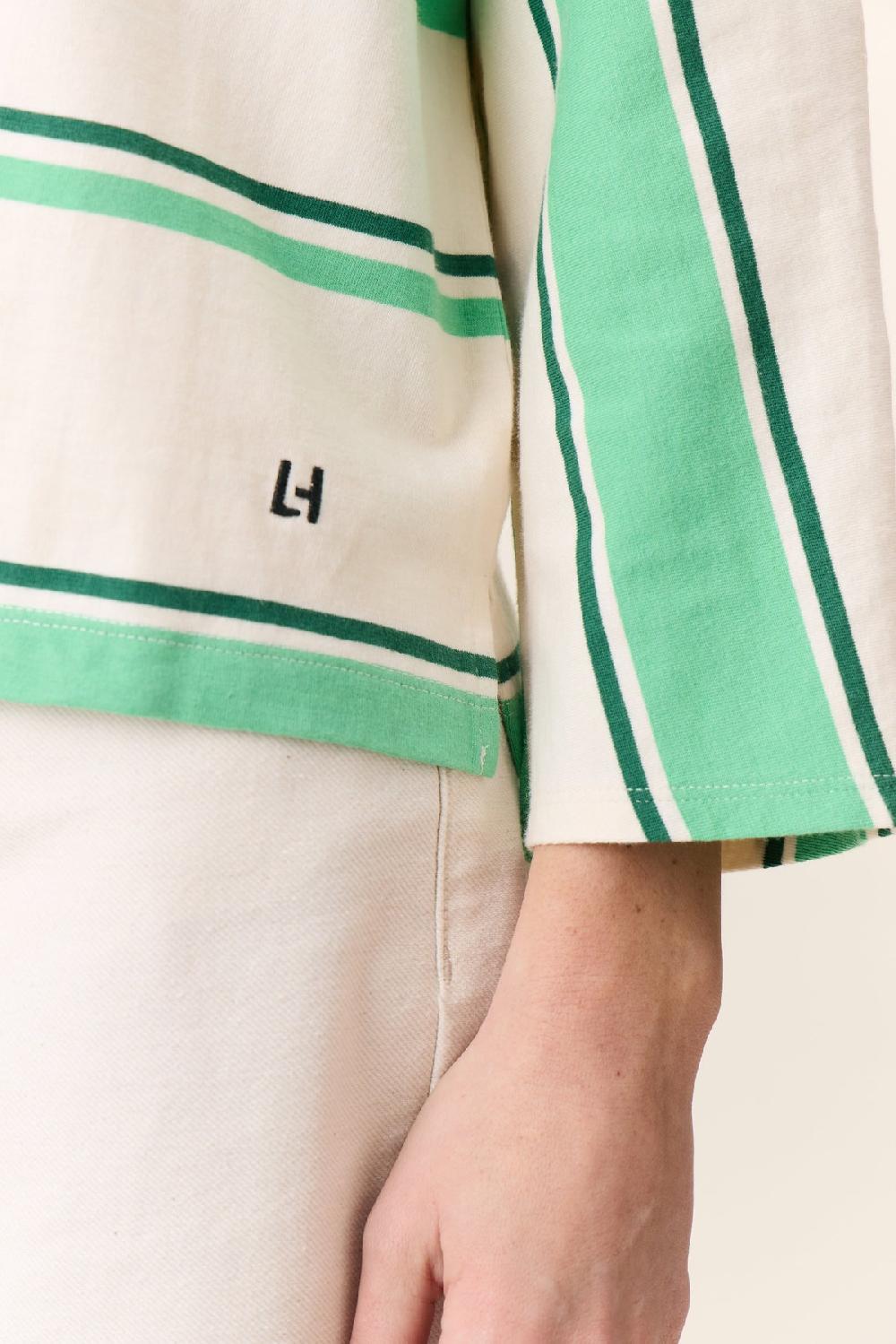 Leon & Harper T Shirt Tigy Sea Green