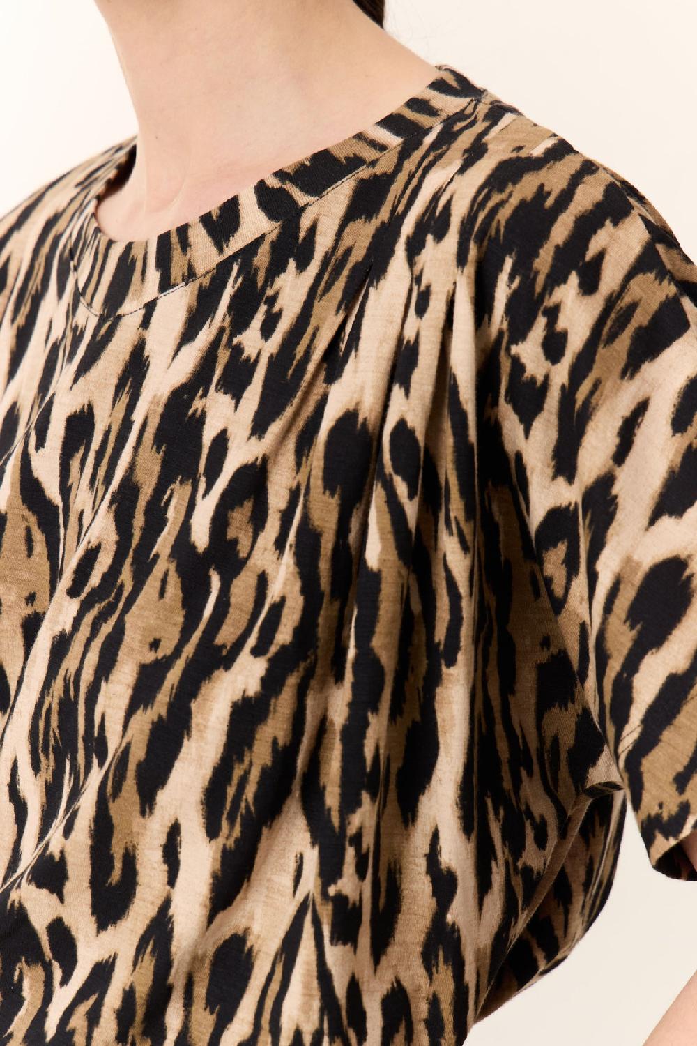 Leon & Harper T Shirt Timao Savane Beige