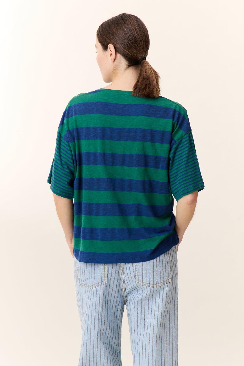 Leon & Harper T Shirt Titan Lake Green
