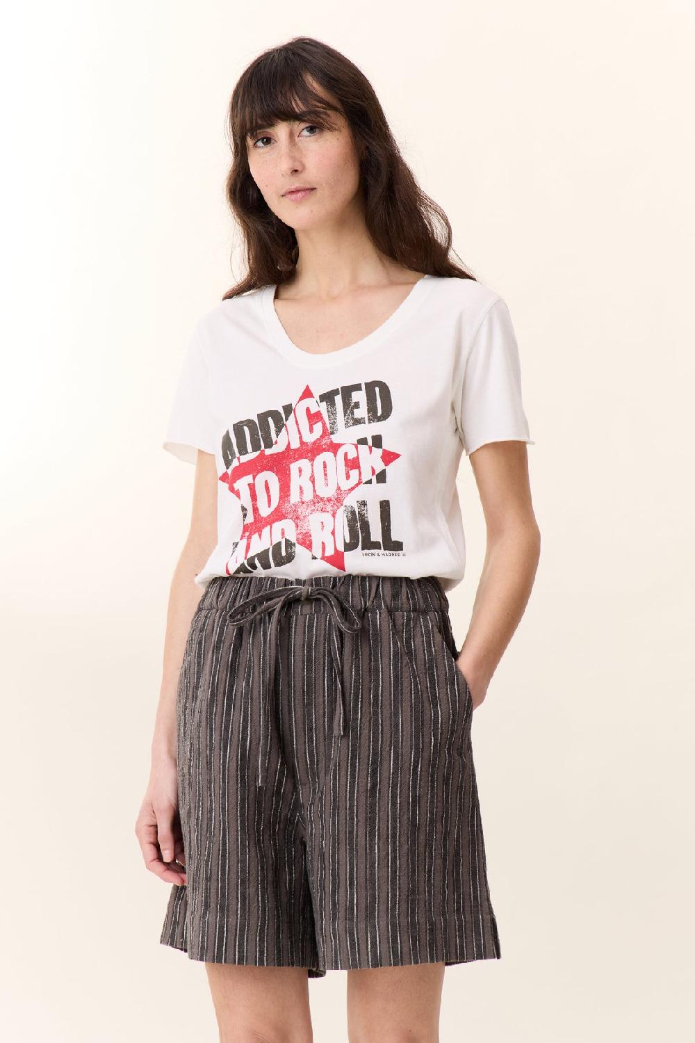 leon & harper T shirt Tizia Addict Off White