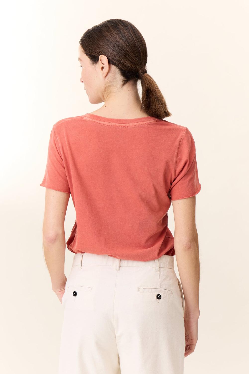 Leon & Harper T Shirt Tizia Addict Tomato