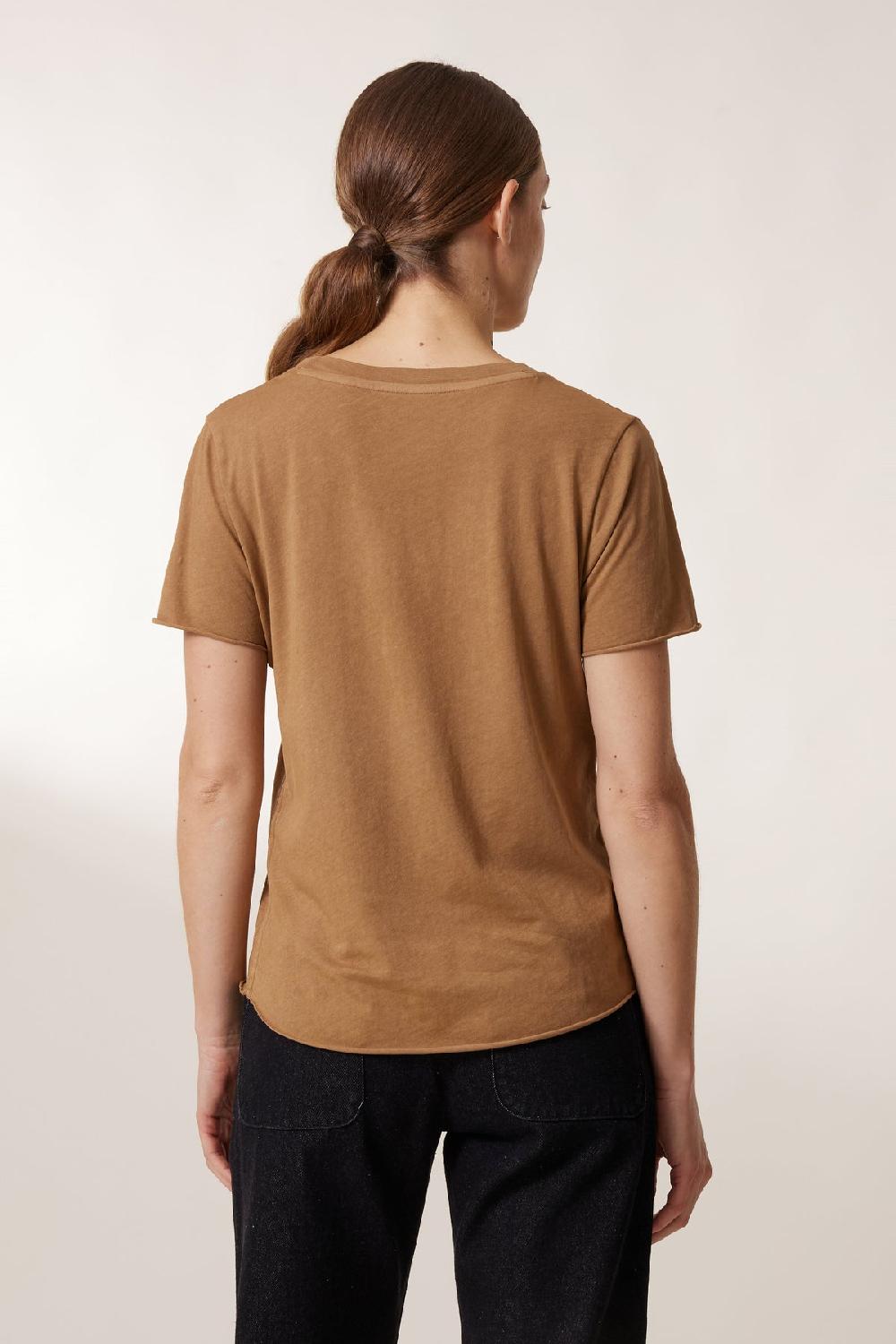 Leon & Harper T Shirt Tizia Diamond Camel