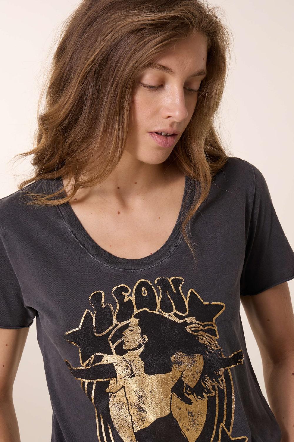 Leon & Harper T Shirt Tizia Leon Carbone