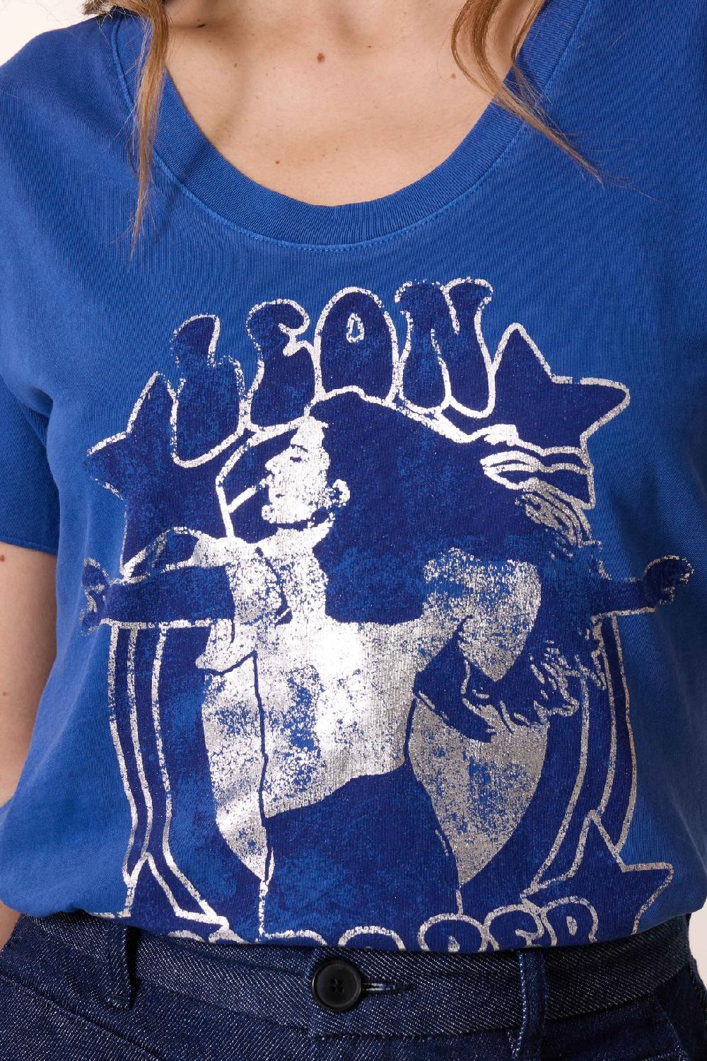 Leon & Harper T Shirt Tizia Leon Lavender