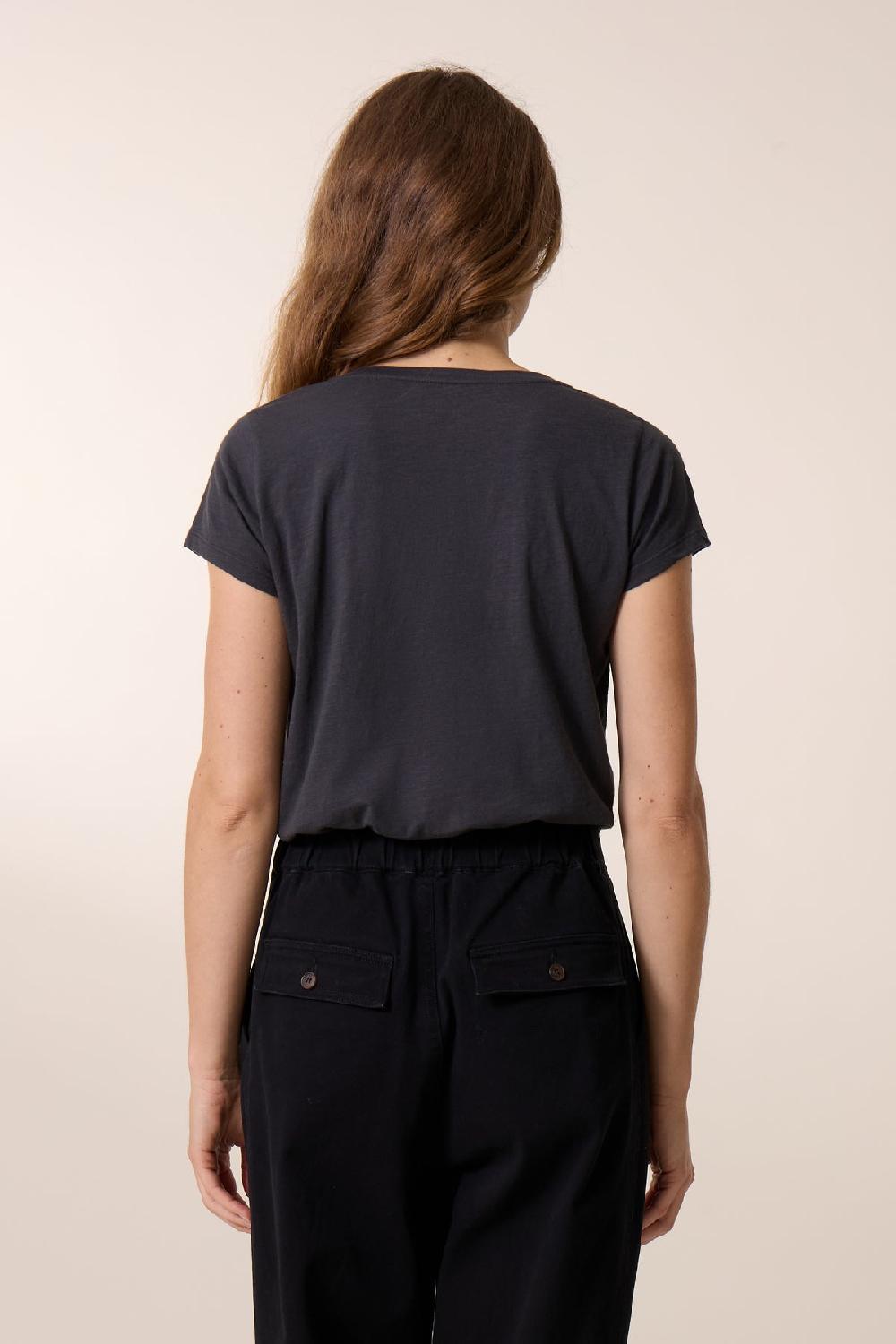 Leon & Harper T Shirt Tonton Brodery Carbone