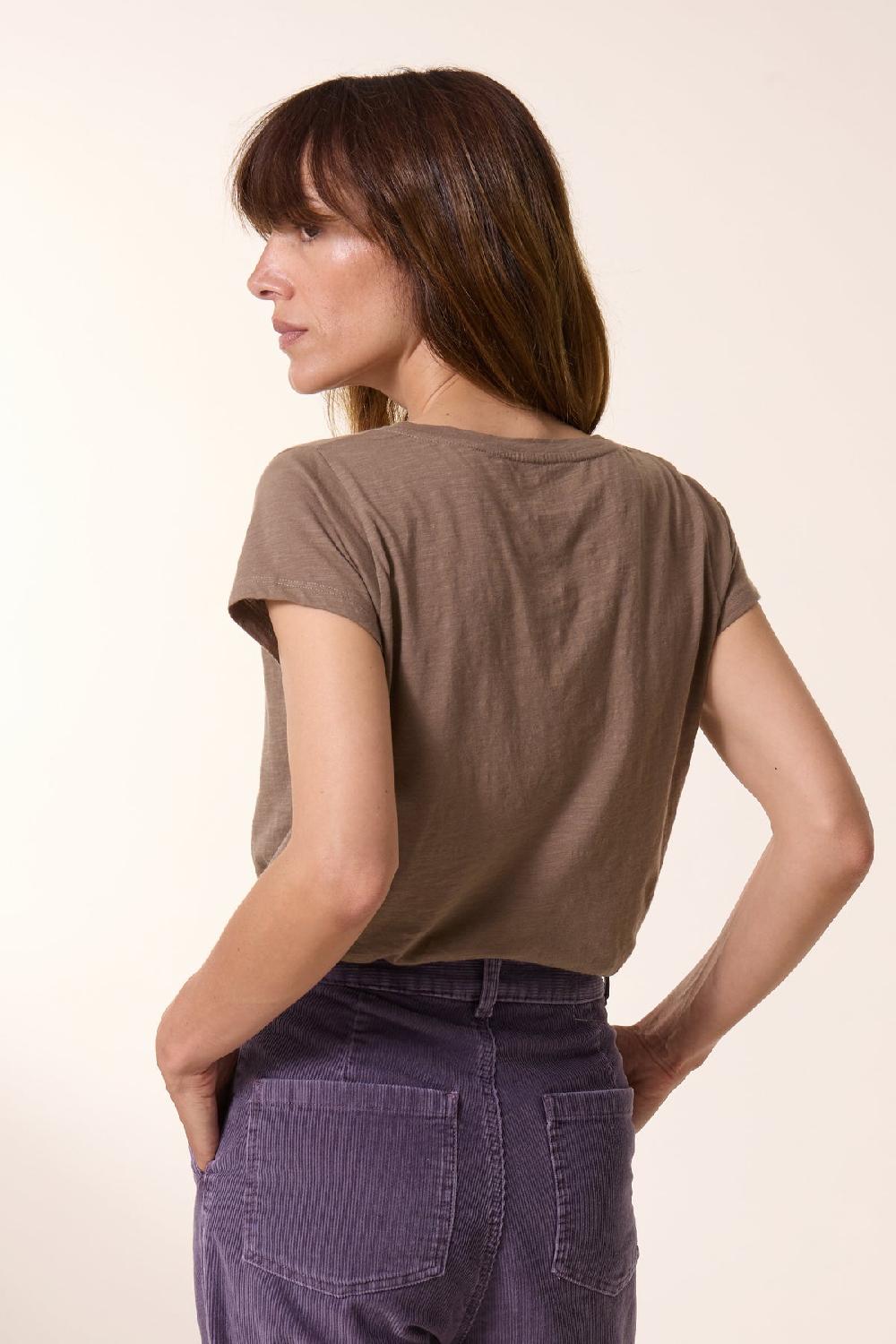 Leon & Harper T Shirt Tonton Brodery Sage