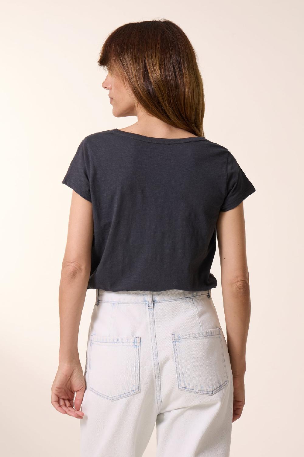 Leon & Harper T Shirt Tonton Tulip Carbone